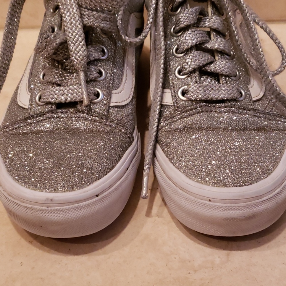 Vans Old Skool silver size 5 - Picture 2 of 6
